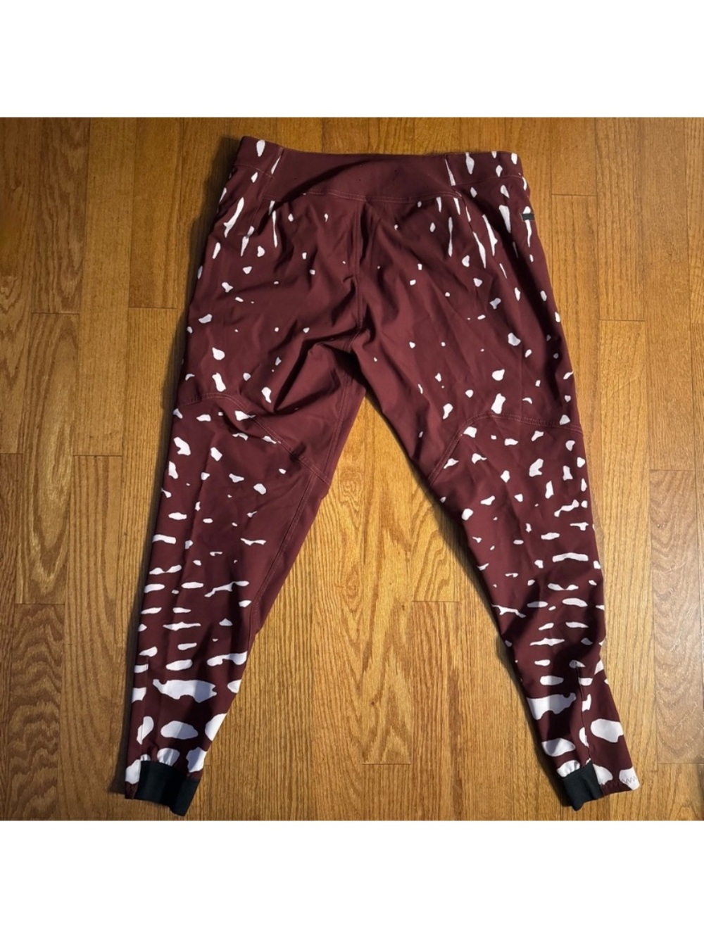 Specialized Maroon and White Cycling Pants Men’s Size 36 - Picture 2 of 5